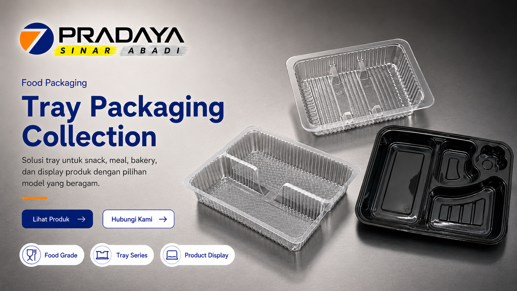 Tray Packaging Collection - Pradaya